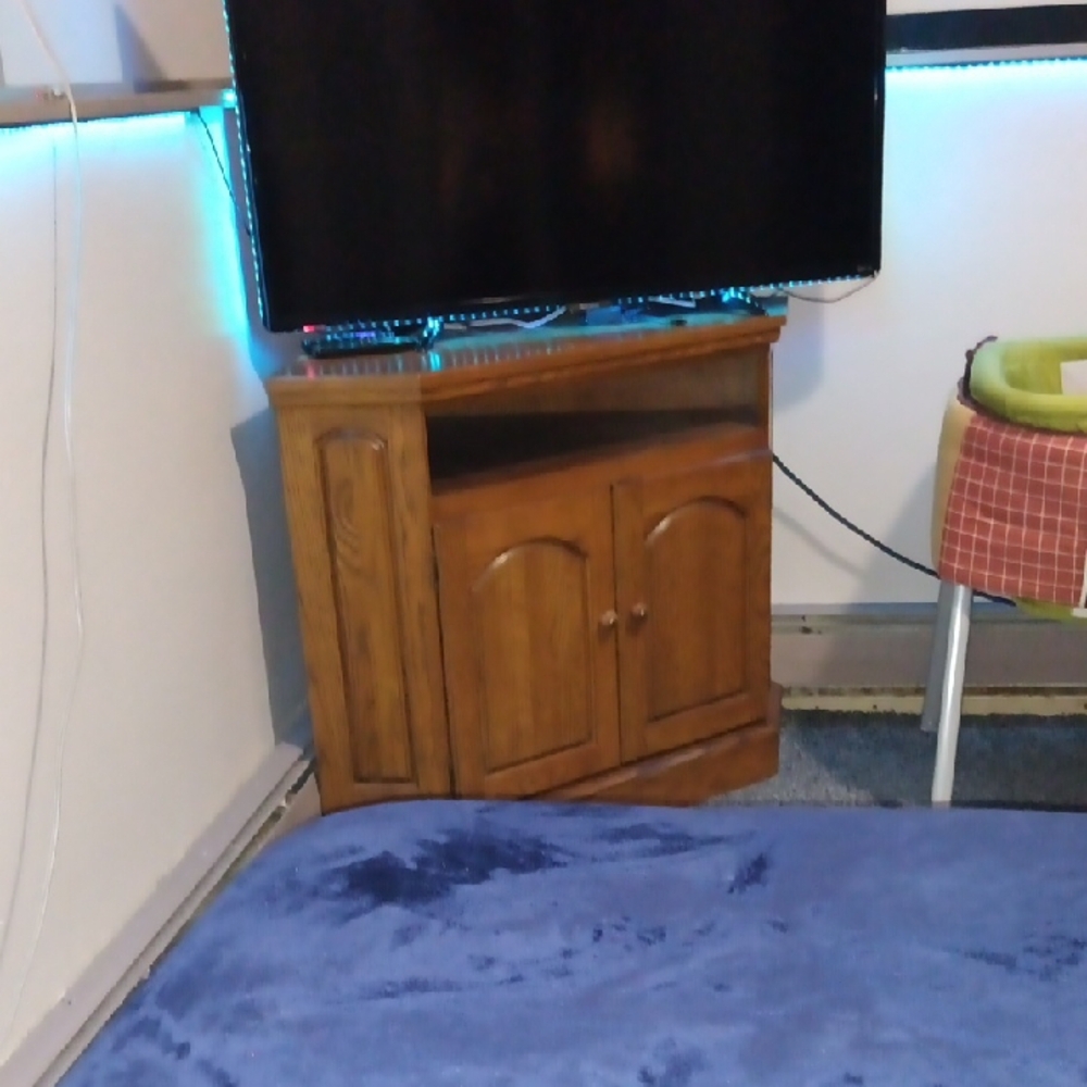 TV Stand with Storage Corner Cabinet